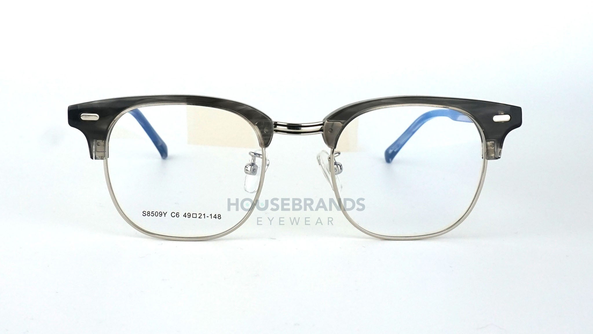 Lincoln Grey Marble Clubmaster (S8509Y-C6)