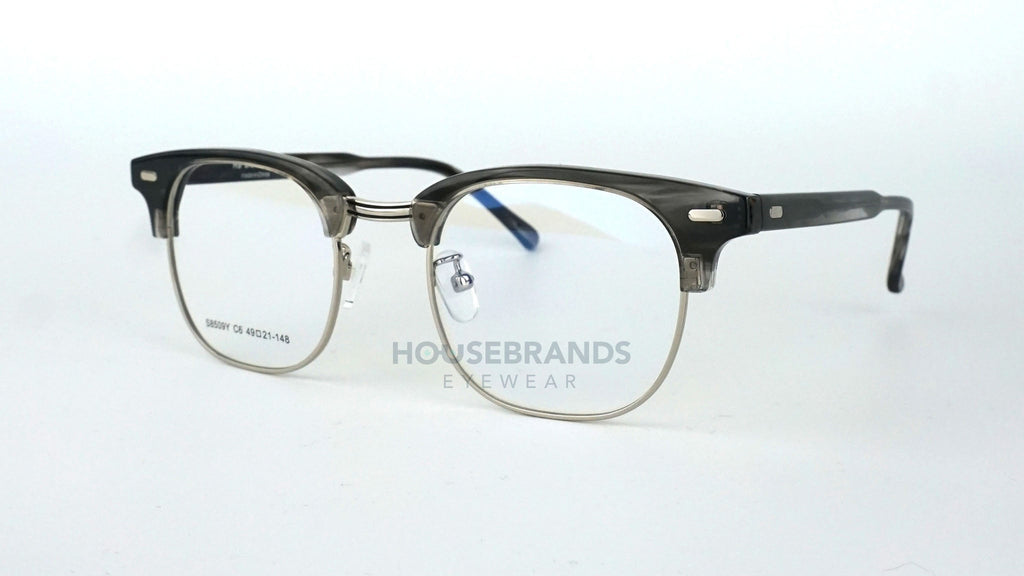 Lincoln Grey Marble Clubmaster (S8509Y-C6)