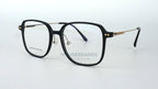 Atlas Polished Black Rectangular Frames (E0762Y-C1)