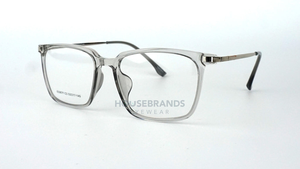 Parker Grey Crystal Rectangles (E5367Y-C3)