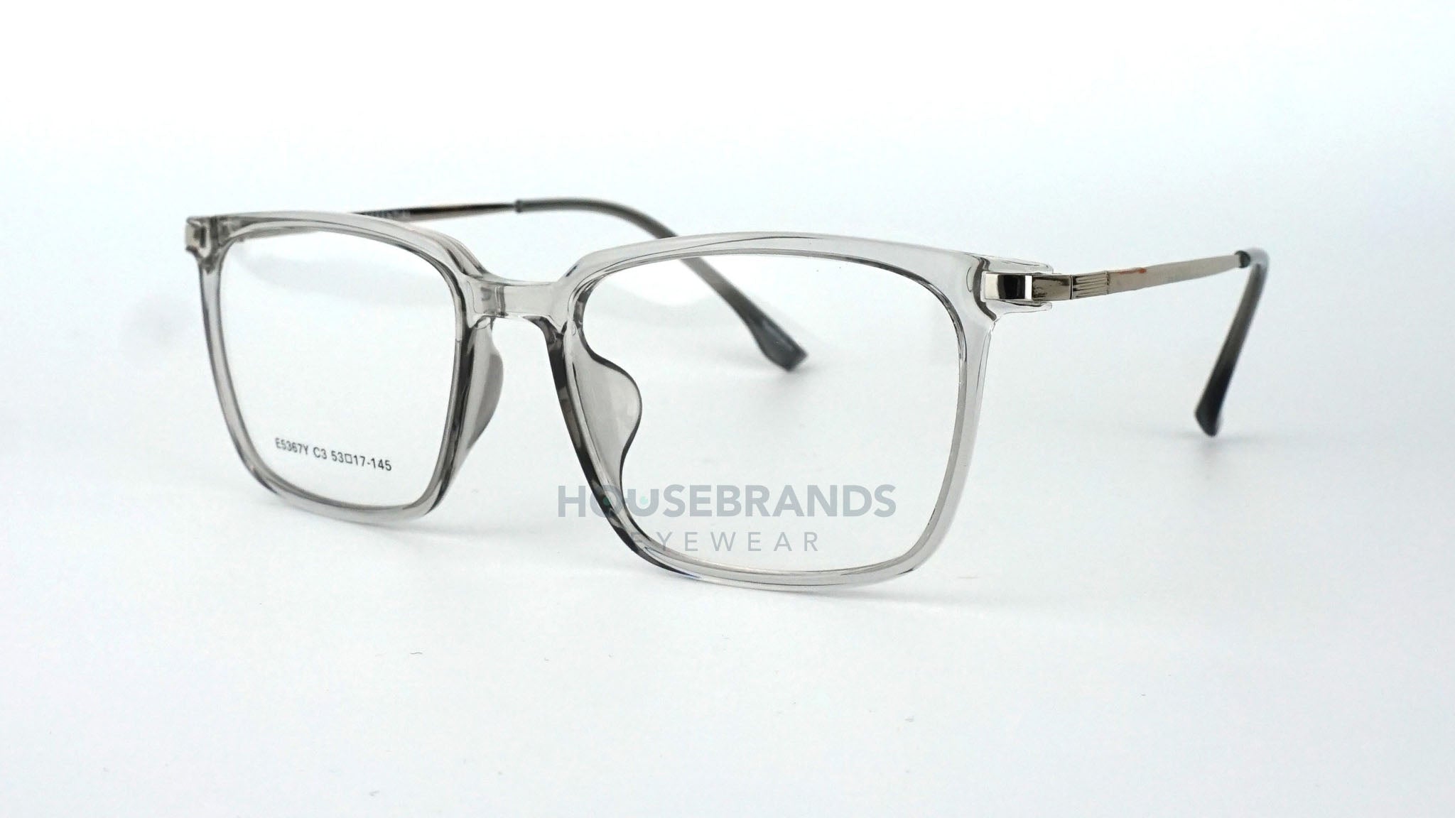 Parker Grey Crystal Rectangles (E5367Y-C3)