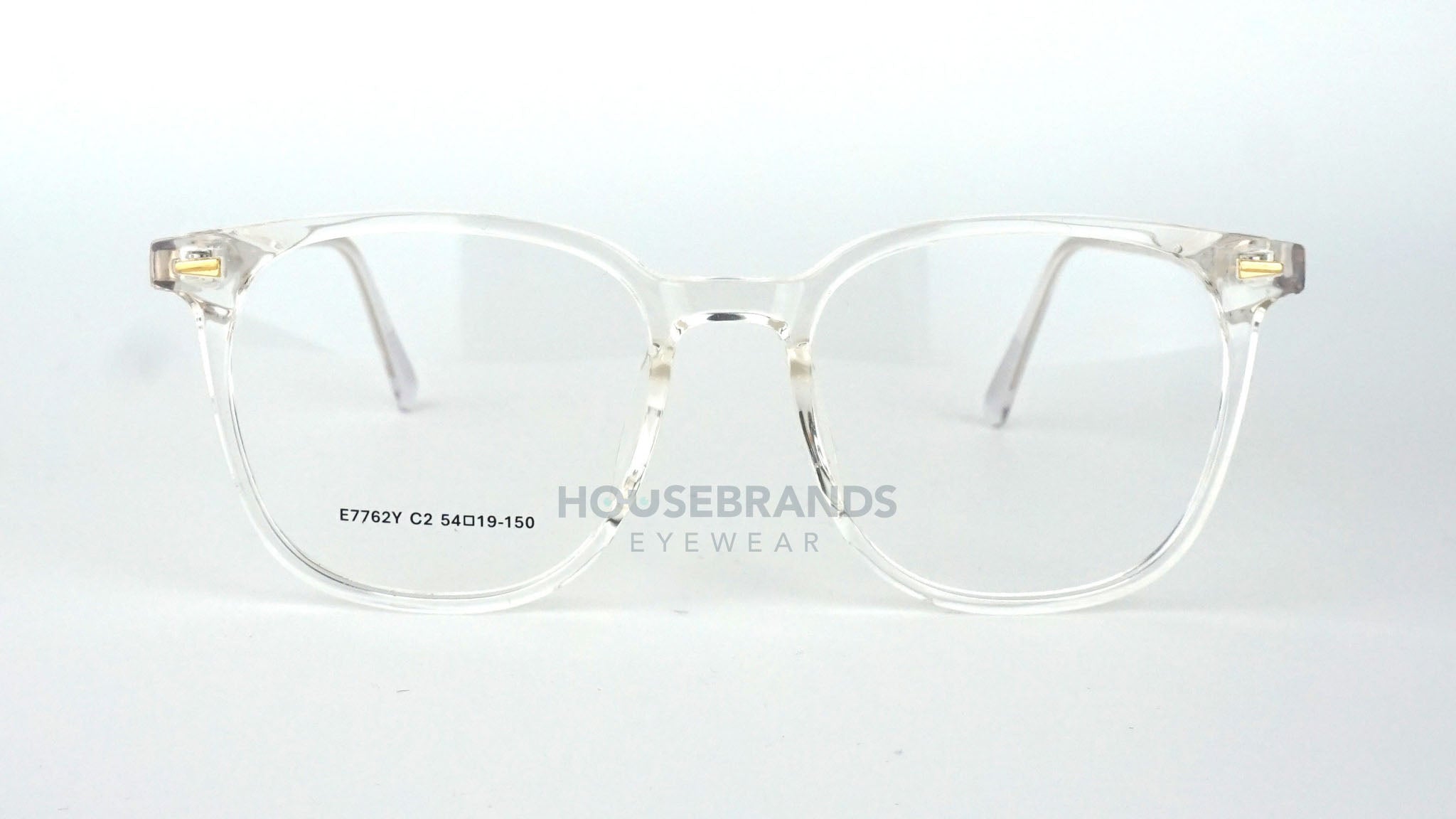 Transparent Square Silver Mixed Frames (E7762Y-C2)