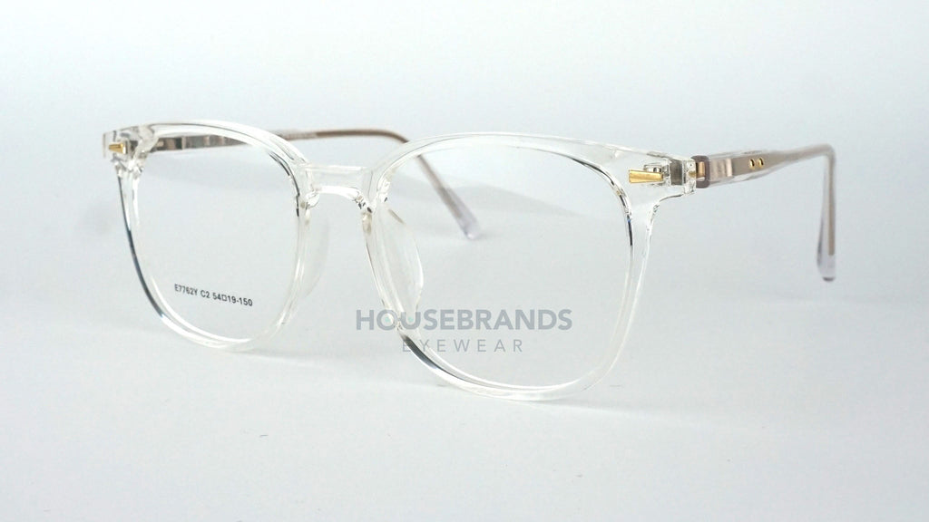 Transparent Square Silver Mixed Frames (E7762Y-C2)