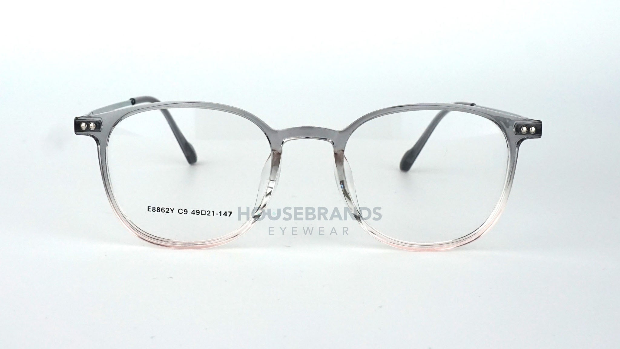 Subtle Grey Gradient Round Frames (E8862Y-C9)