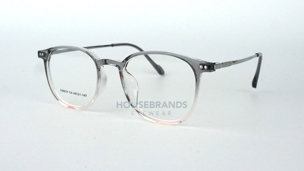 Subtle Grey Gradient Round Frames (E8862Y-C9)