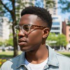 Classic Clear Rectangualr Eyeglass