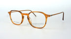 Polished Amber Round Professional Glasses (S0509Y-C2)
