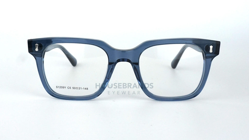 Modern Blue Transparent Square Frames (S1209Y-C5)