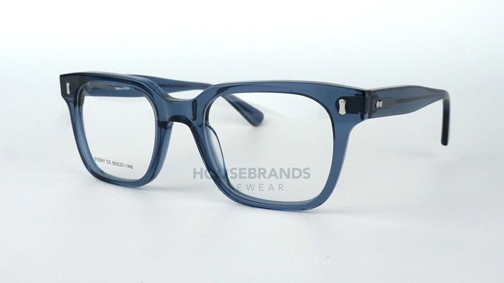 Modern Blue Transparent Square Frames (S1209Y-C5)