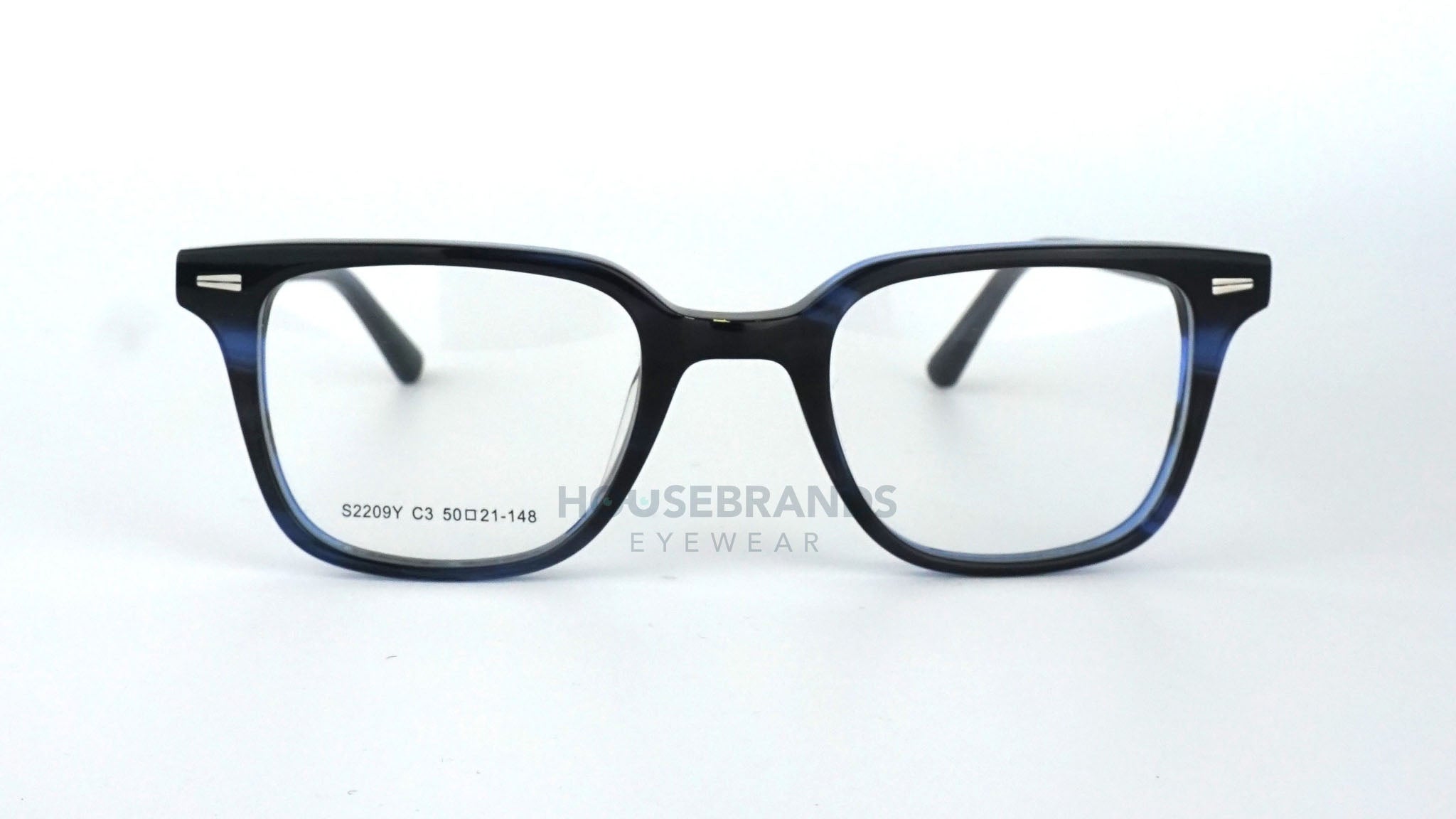 Navy Blue Square Acetate Frames (S2209Y-C3)