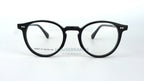Classic Black Round Rivet Eyeglasses (S3209Y-C1)