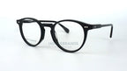 Classic Black Round Rivet Eyeglasses (S3209Y-C1)