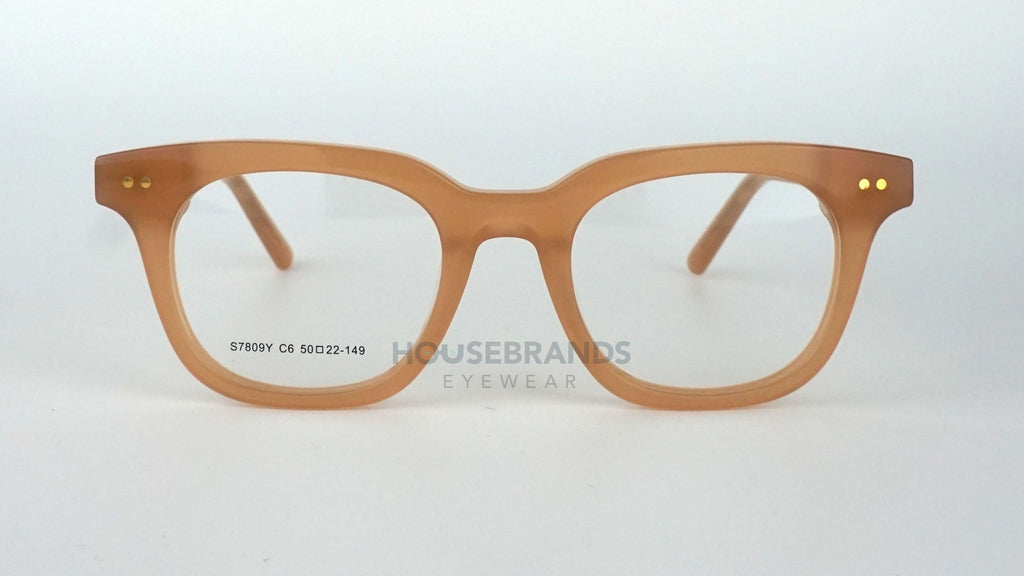 Aspen Peachy Nude Bold Wayfarers (S7809Y-C6)