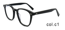 Classic Black Rectangle Eyeglasses