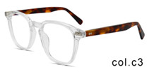 Classic Black Rectangle Eyeglasses