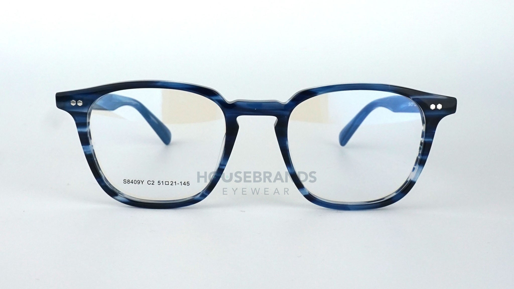Hudson Indigo Marble Wayfarer (S8409Y-C2)