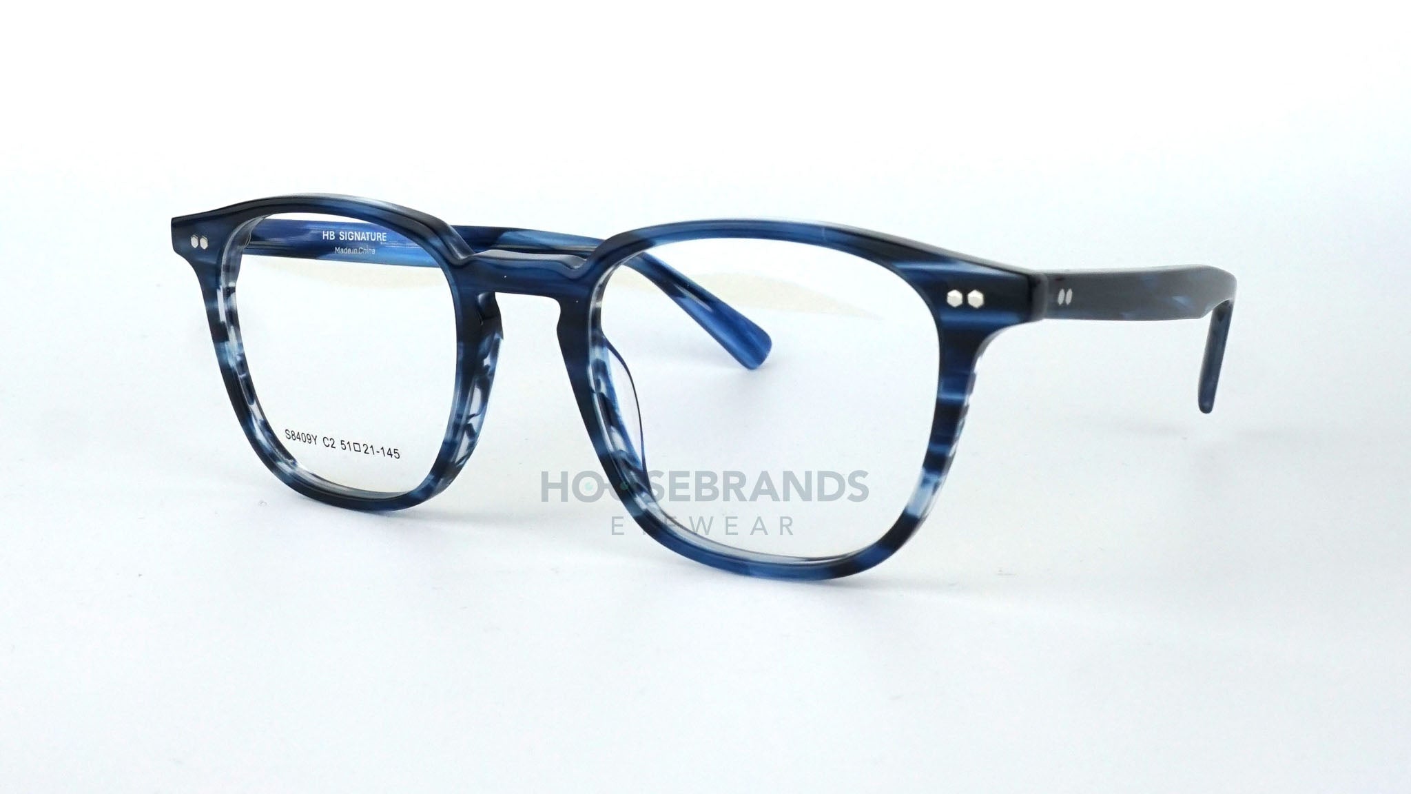 Hudson Indigo Marble Wayfarer (S8409Y-C2)