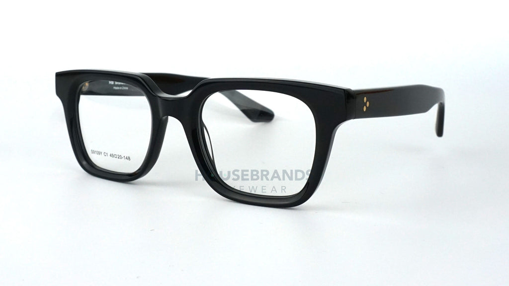 Titan Polished Black Chunky Frames (S9109Y-C1)