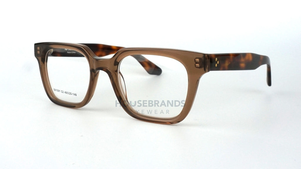 Sienna Translucent Chunky Square Frames (S9109Y-C2)
