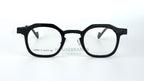 Black Matte Octagonal Geometric Eyeglasses (S9209Y-C3)