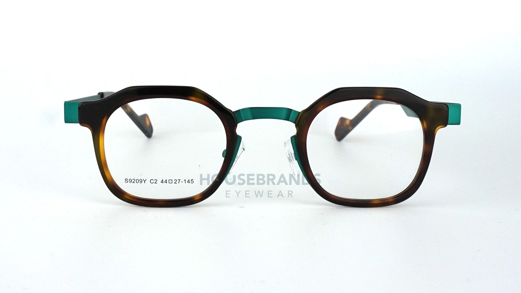 Geometric Tortoise Teal Frames (S9209Y-C2)