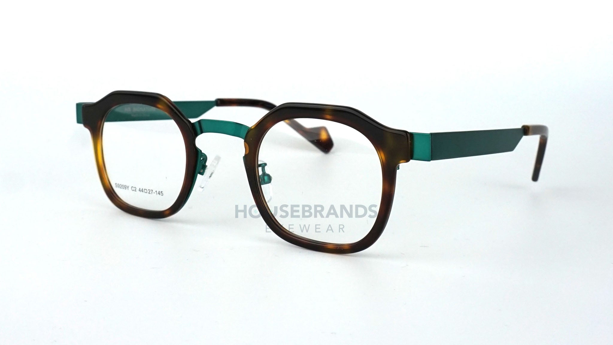 Geometric Tortoise Teal Frames (S9209Y-C2)